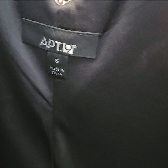 APT 9 Black Pink Floral Sleeveless Shift Dress - Picture 10 of 10